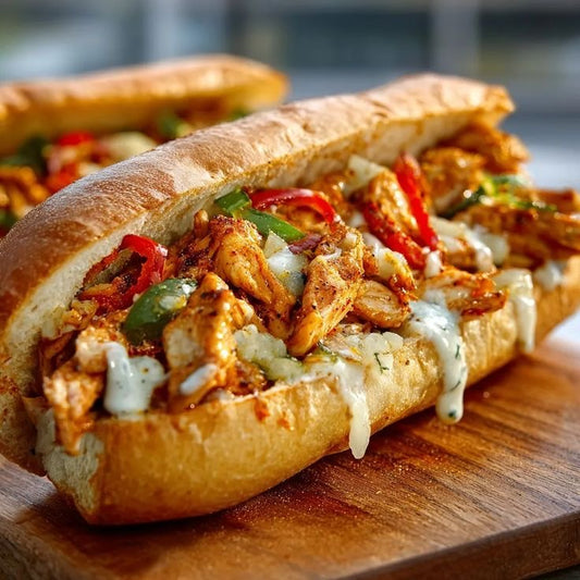 Kip fajita-broodje